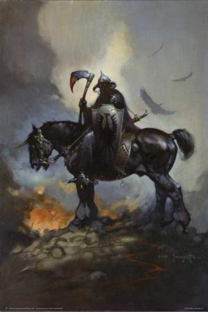 Death Dealer by Frank Frazetta, Poster