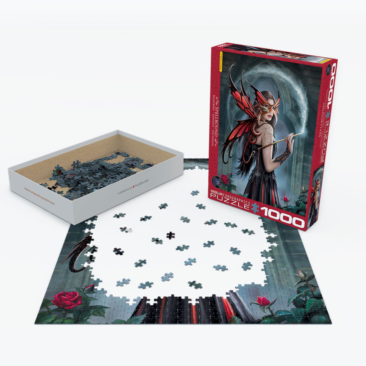 Spellbound by Anne Stokes, 1000 Piece Puzzle