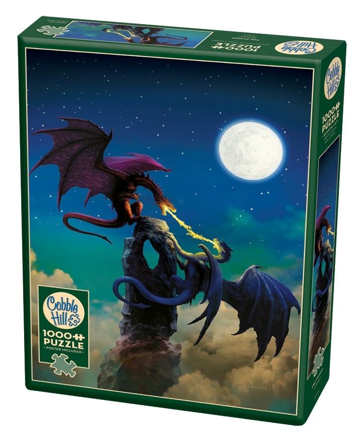 Fire Swords by Ciruelo, 1000 Piece Puzzle