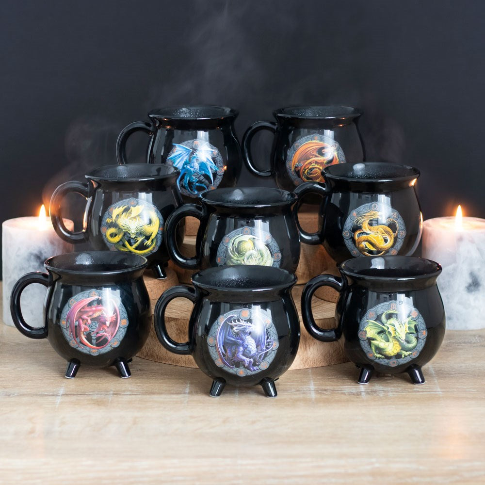 Litha Color changing mug by Anne Stokes