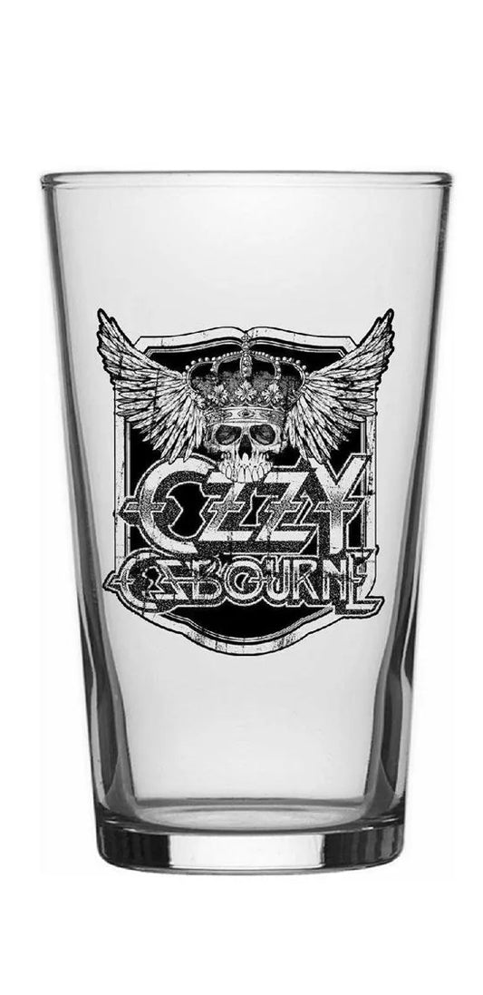 Ozzy Osbourne - Crest, Beer Glass