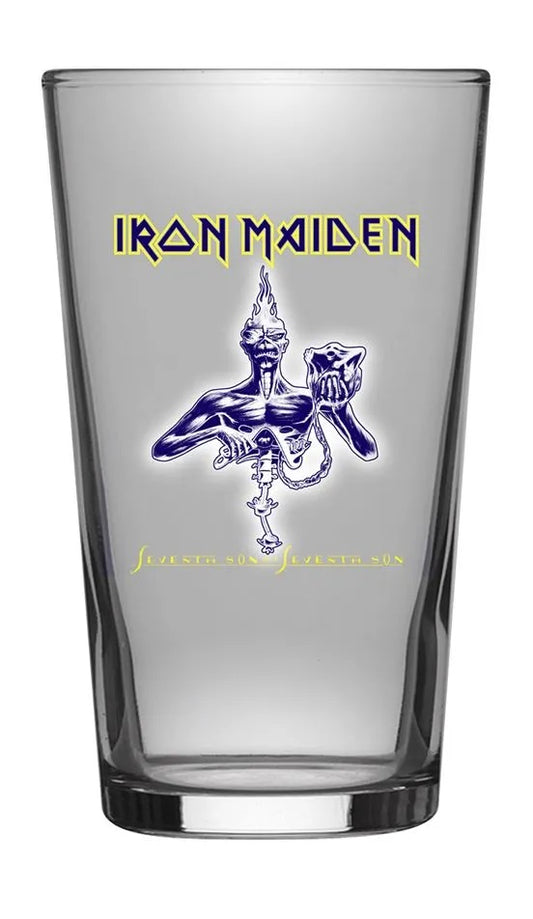 Iron Maiden - Seventh Son of a Seventh Son, Beer Glass