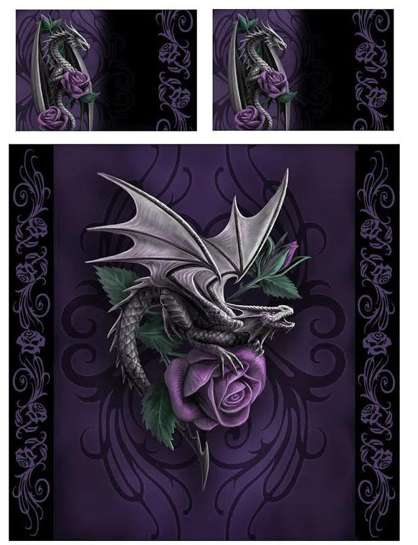 Dragon Beauty by Anne Stokes, Duvet Cover Set
