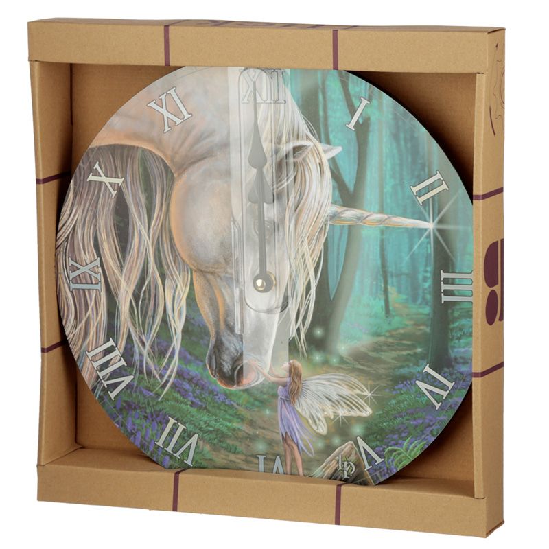 Lisa Parker Fairy Whispers Unicorn Picture Clock