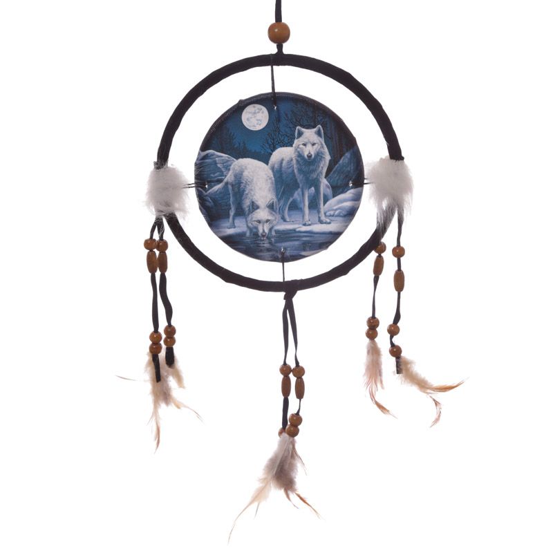 Lisa Parker Warriors of Winter Wolf Dreamcatcher