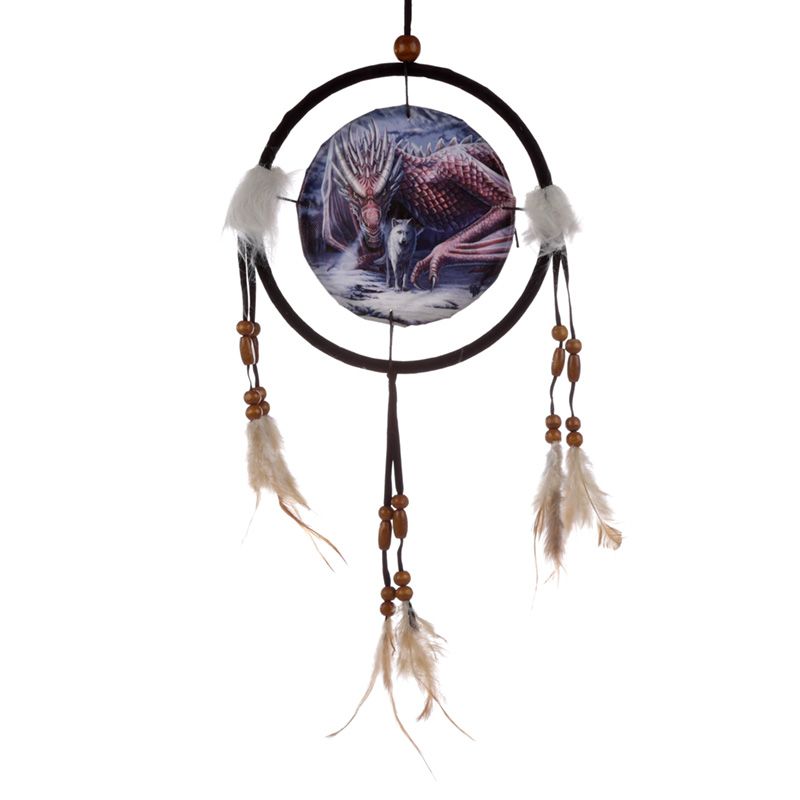 Lisa Parker Alliance Dragon and Wolf Dreamcatcher