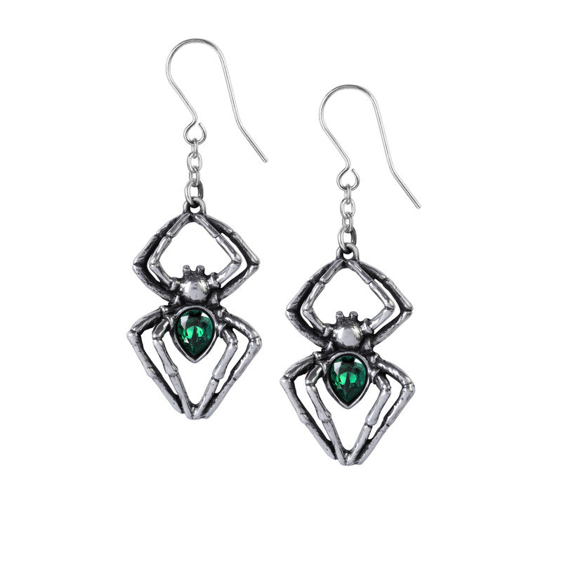 Emerald Venom Earrings by Alchemy
