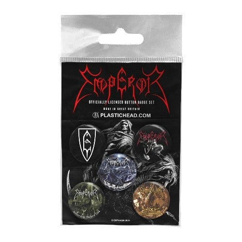 Emperor - Albums, Button Set