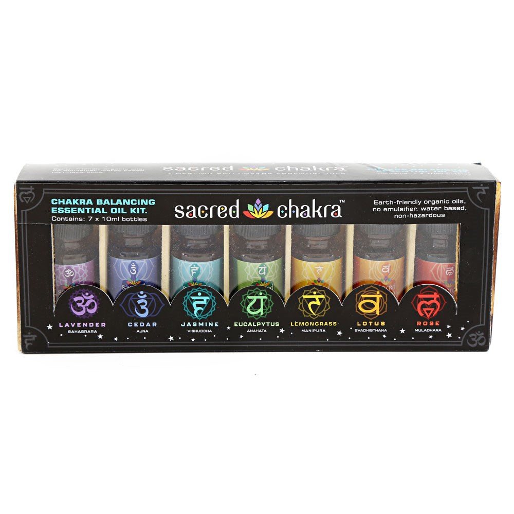 Sacred Chakra Essential Oils Kit