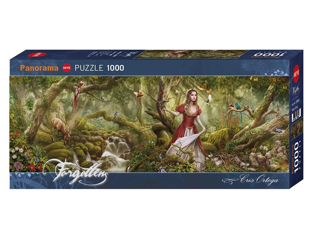 Forest Song by Cris Ortega, 1000 Piece Panorama Puzzle