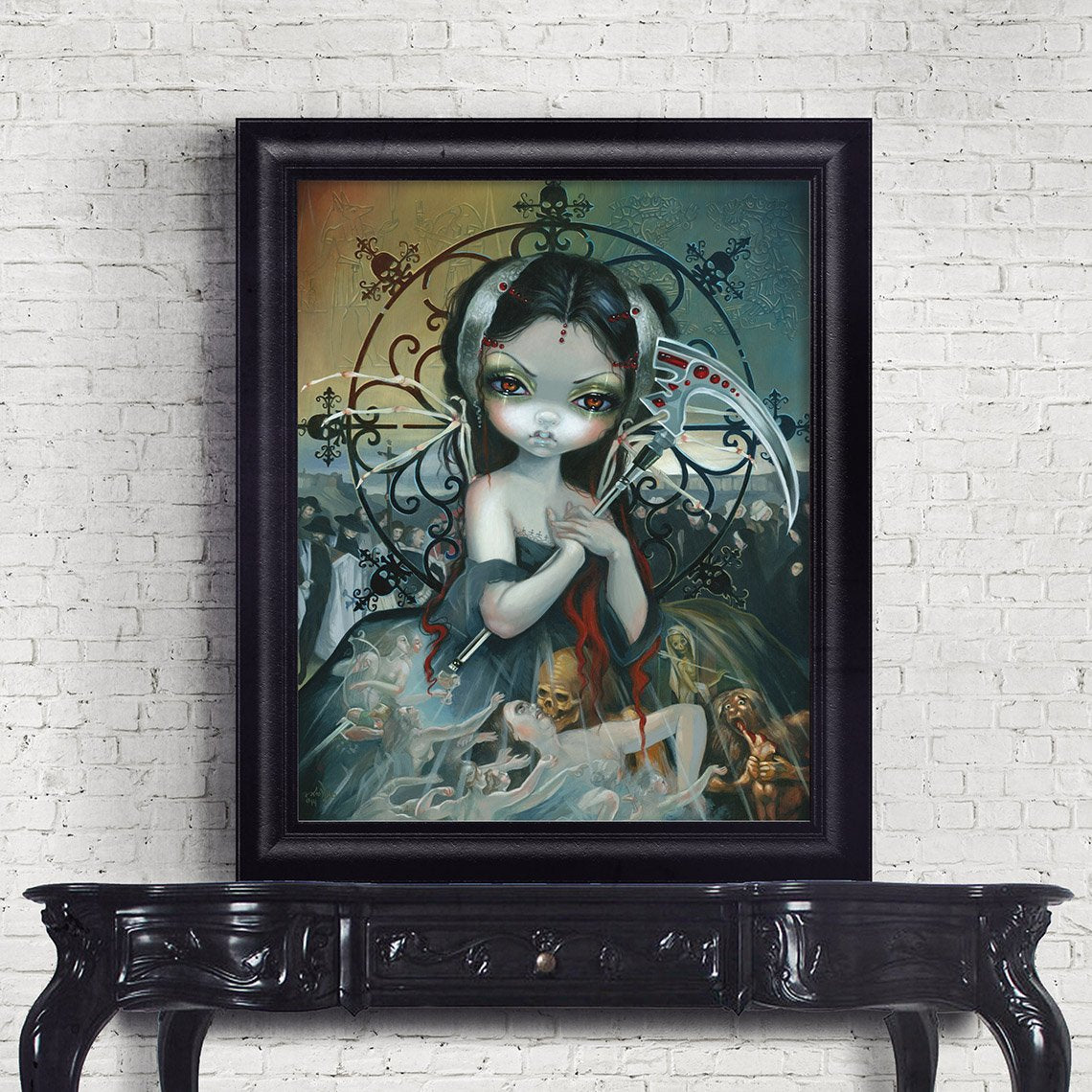 Unseelie Court: Death by Jasmine Becket-Griffith, Print