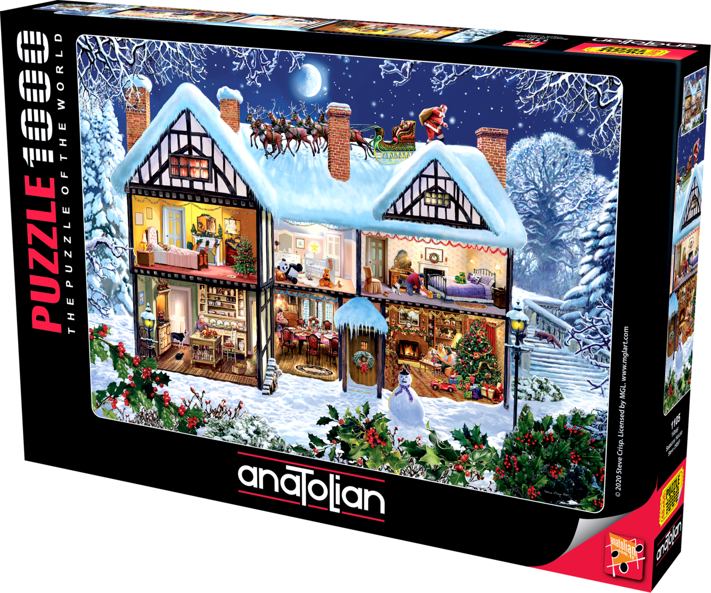 Seasons House by Steve Crisp, 1000 Piece Puzzle