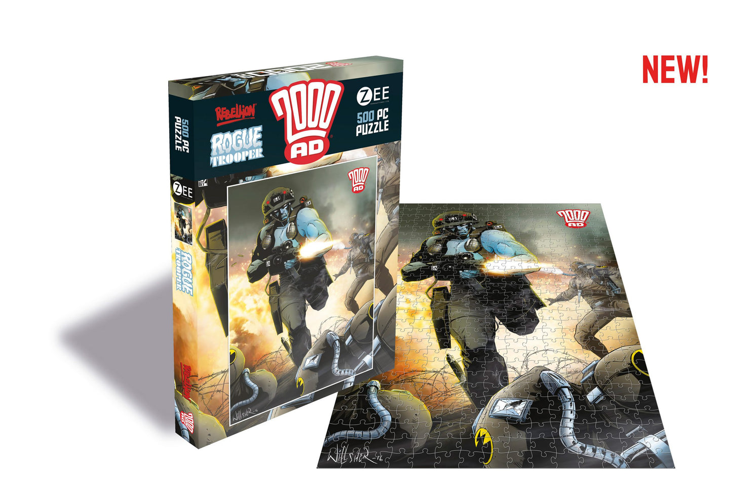 Rogue Trooper from 2000 AD, 500 Piece Puzzle