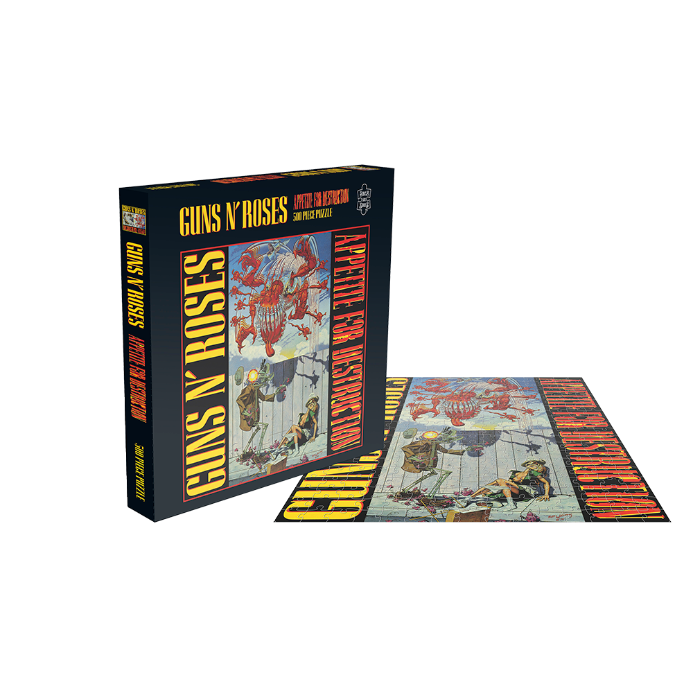 Guns n' Roses - Appetite for Destruction ( Europe Cover), 500 Piece Puzzle