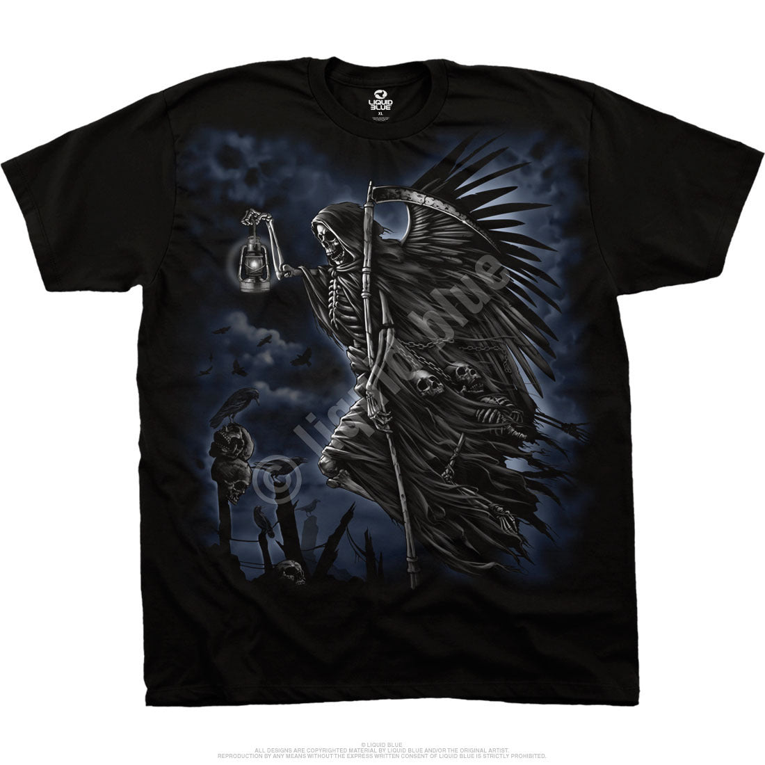 Soul Taker by Liquid Blue, T-Shirt