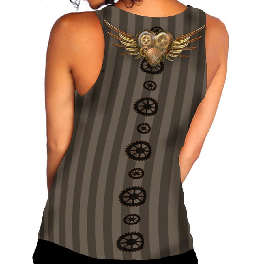 Steampunk Dragon by Anne Stokes, Vest Top