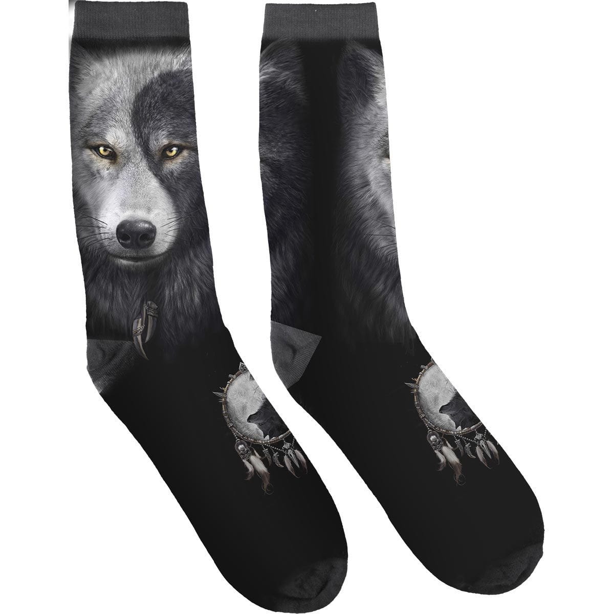 WOLF CHI - Unisex Printed Socks
