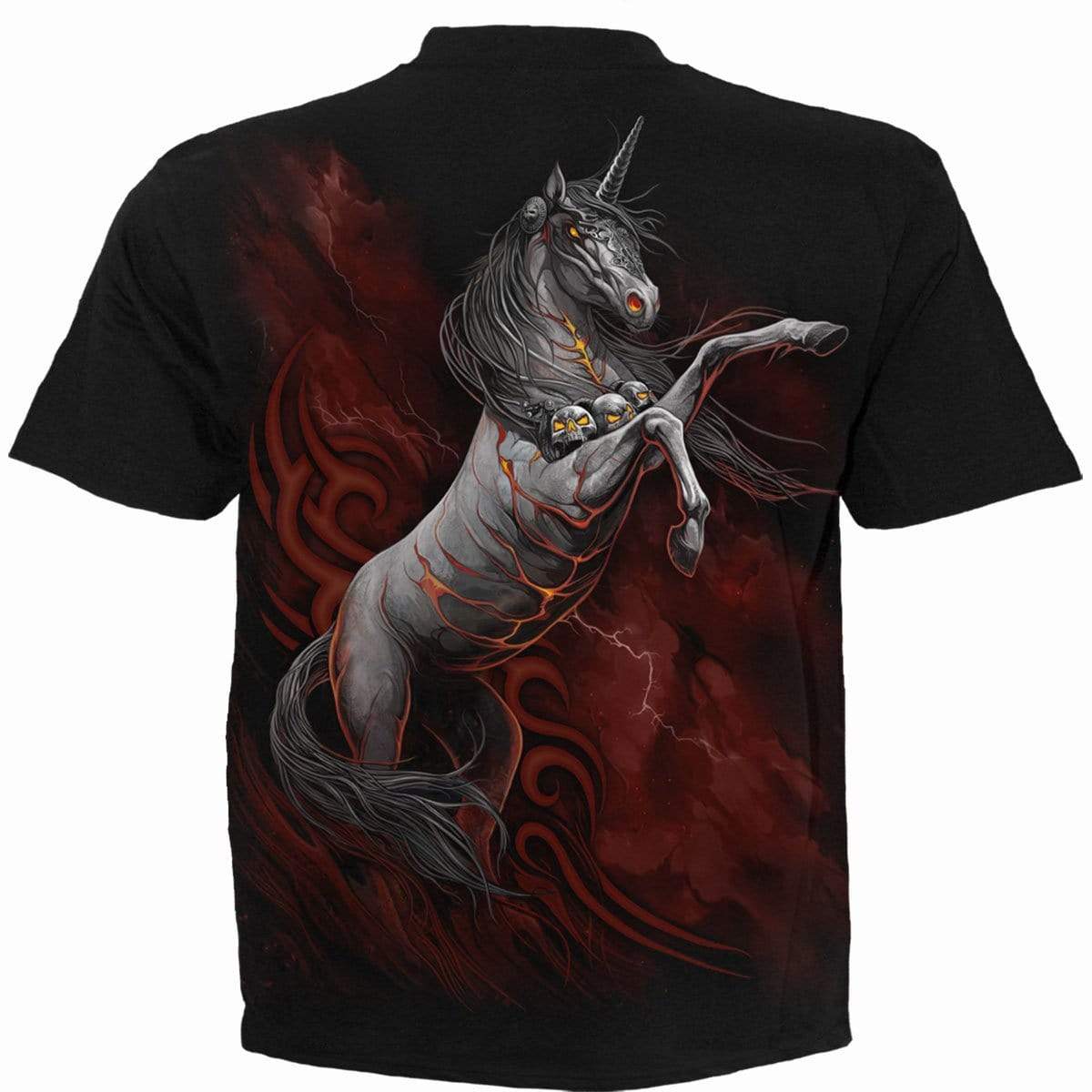 INFERNAL UNICORN - T-Shirt Black