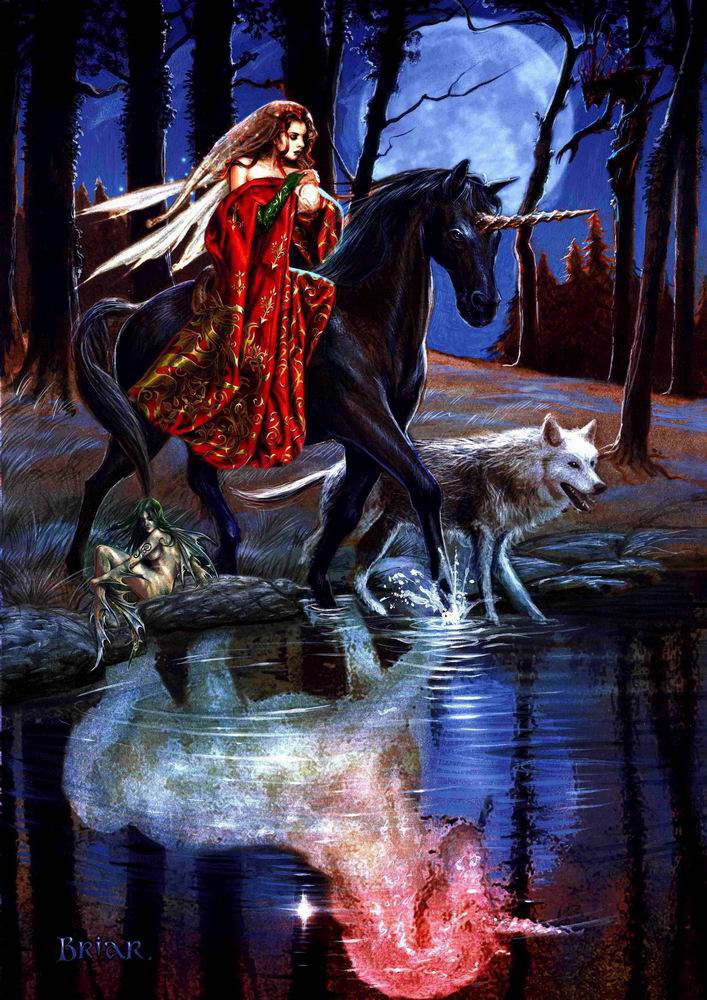 The Journey by Briar, Mounted Print