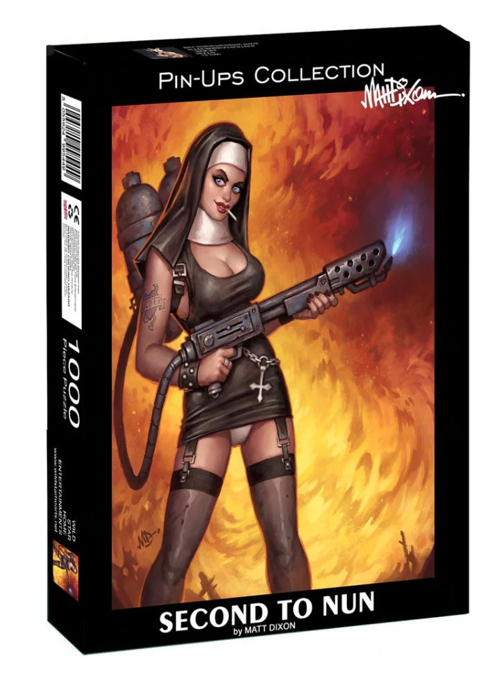 Second too Nun by Matt Dixon, 1000 Piece Puzzle