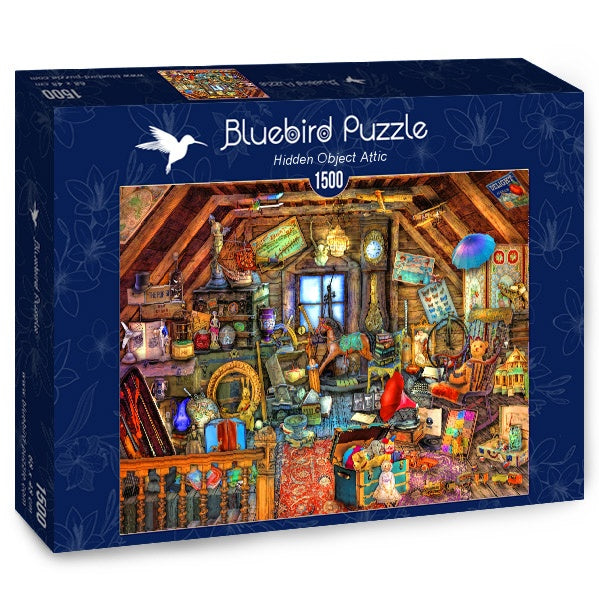 Hidden Object Attic by Aimee Stewart, 1500 Piece Puzzle