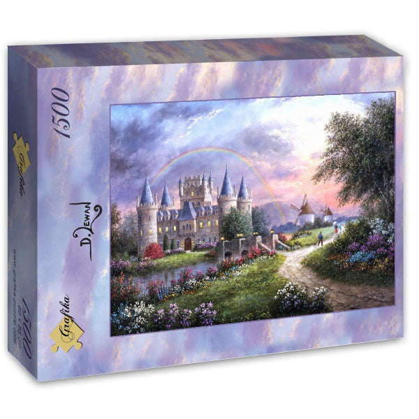 Inverary Castle by Dennis Lewan, 1500 Piece Puzzle