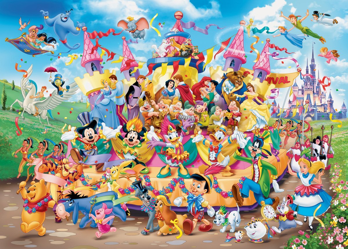 Ravensburger 1000pc Disney Carnival Jigsaw Puzzle