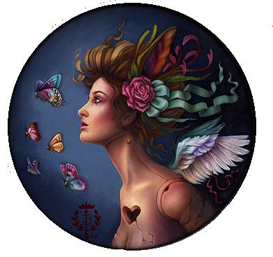 Doll Ascension by Brigid Ashwood, Sticker