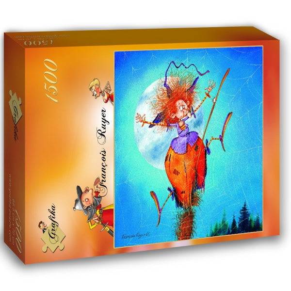 The Witch - Web By Francois Ruyer, 1500 Piece Puzzle