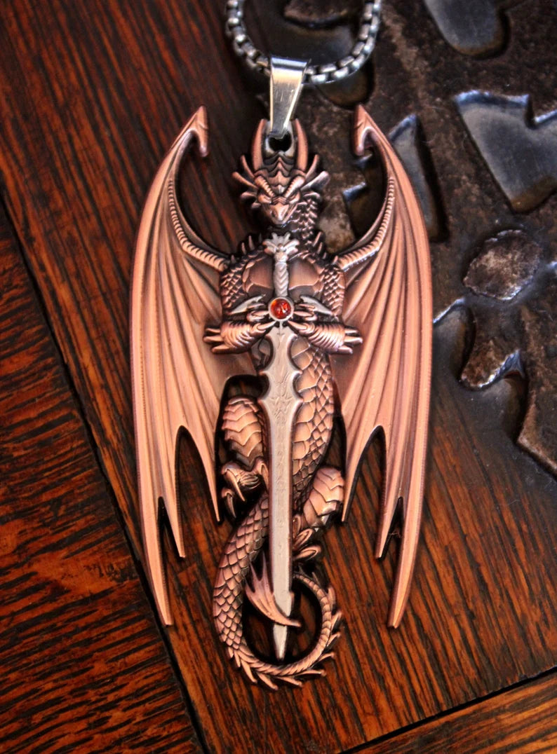 Dragon Warrior by Anne Stokes, Pendant