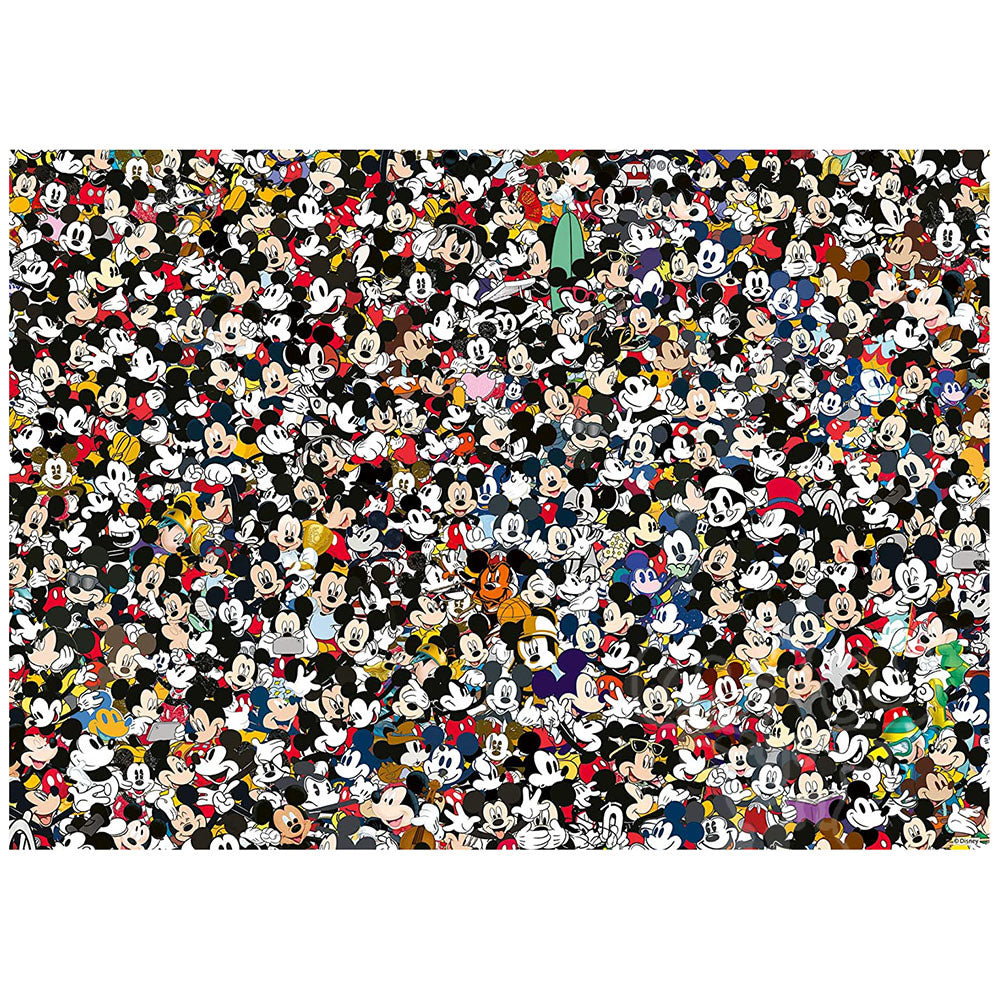 Ravensburger Puzzle Mickey Challenge Disney 1000 Pezzi Multicolor