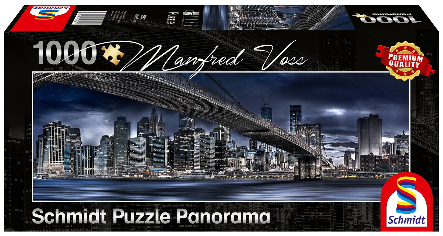 New York Dark Night by Manfred Voss, 1000 Piece Puzzle