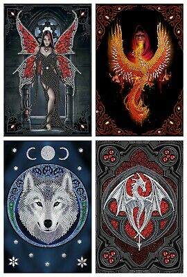 Crystal Art Notebook - Dragon Valour by Anne Stokes