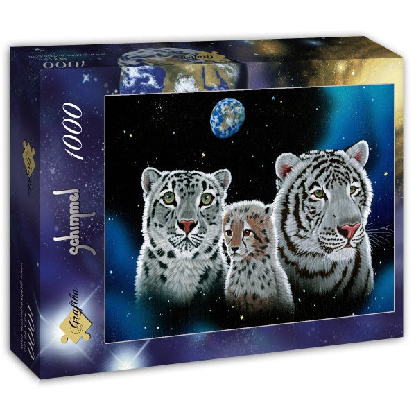 Gentle Family by Schim Schimmel, 1000 Piece Puzzle