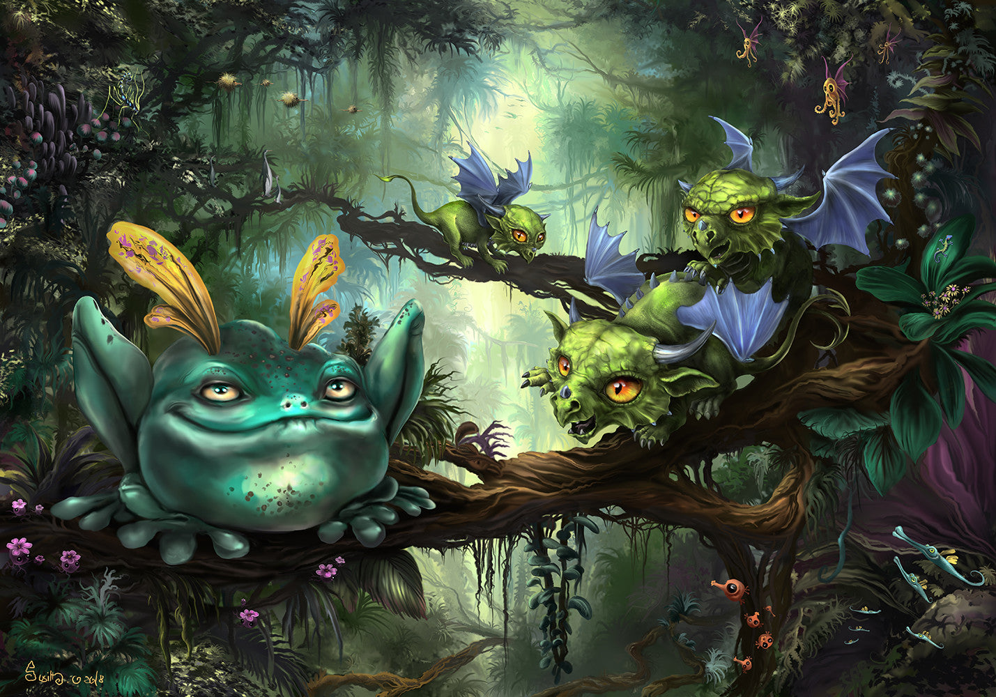 The Lesson by Susann Houndsville, 1000 Piece Puzzle