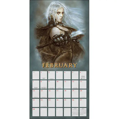 The Fantasy Art of Royo, 2027 Wall Calendar
