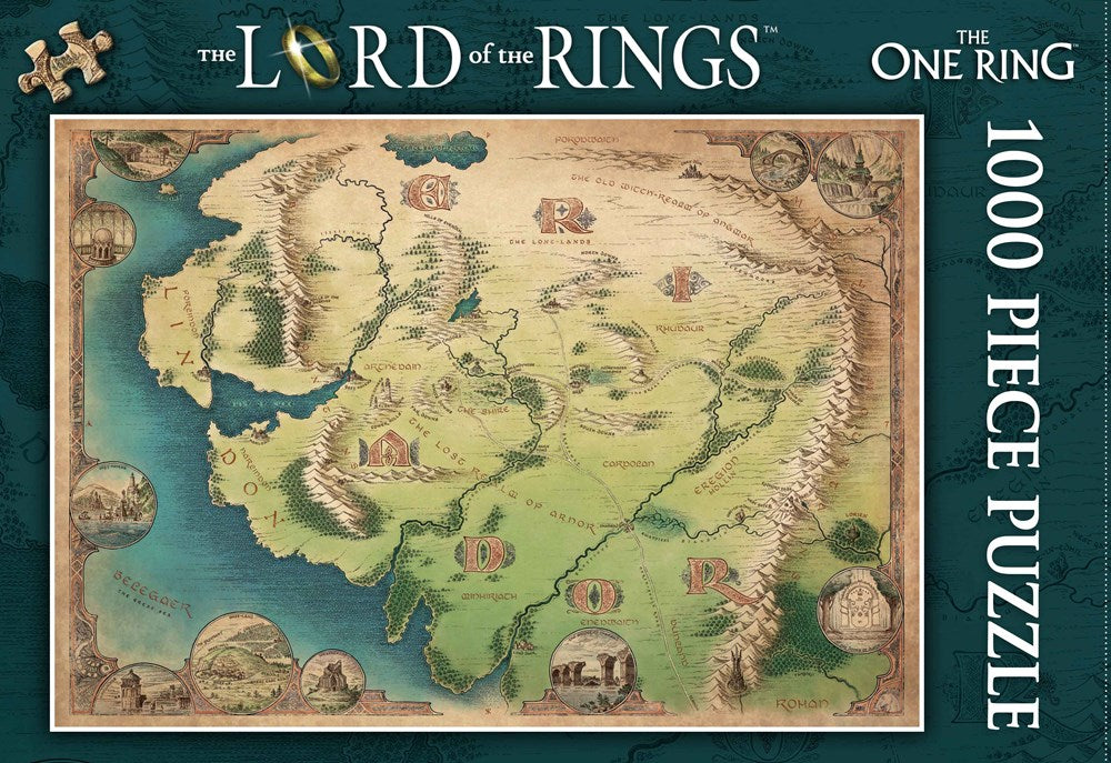 The One Ring by Francesco Mattioli, 1000 Piece Puzzle