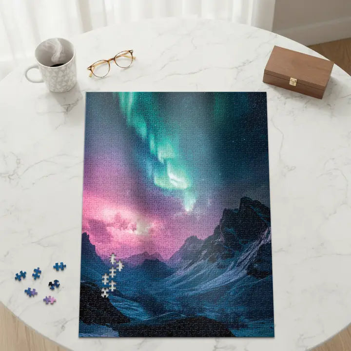 No. 7 - Arctic Aurora, 1000 Piece Puzzle