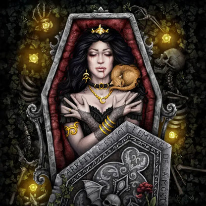 Empire of Death by Sarah Richter, Throw