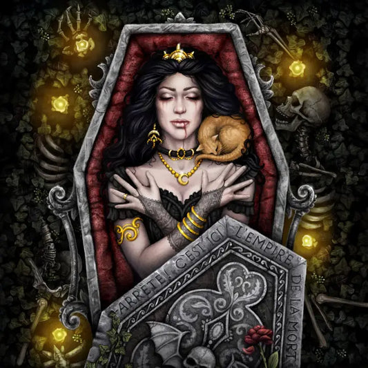 Empire of Death by Sarah Richter, Throw