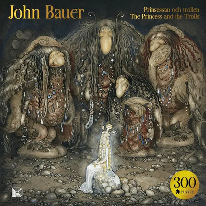 The Princess and the Trolls by John Bauer, 300 Piece Puzzle