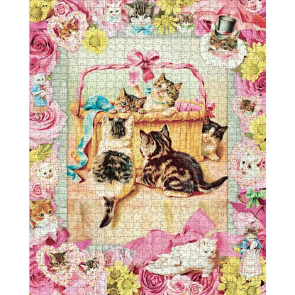 Victoriana Cats by Cynthia Hart, 1000 Piece Puzzle