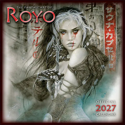 The Fantasy Art of Royo, 2027 Wall Calendar