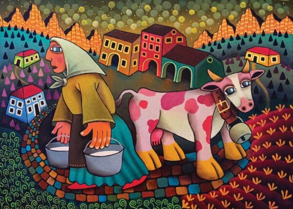 My Cow by Guido Vedovato, 500 Piece Puzzle