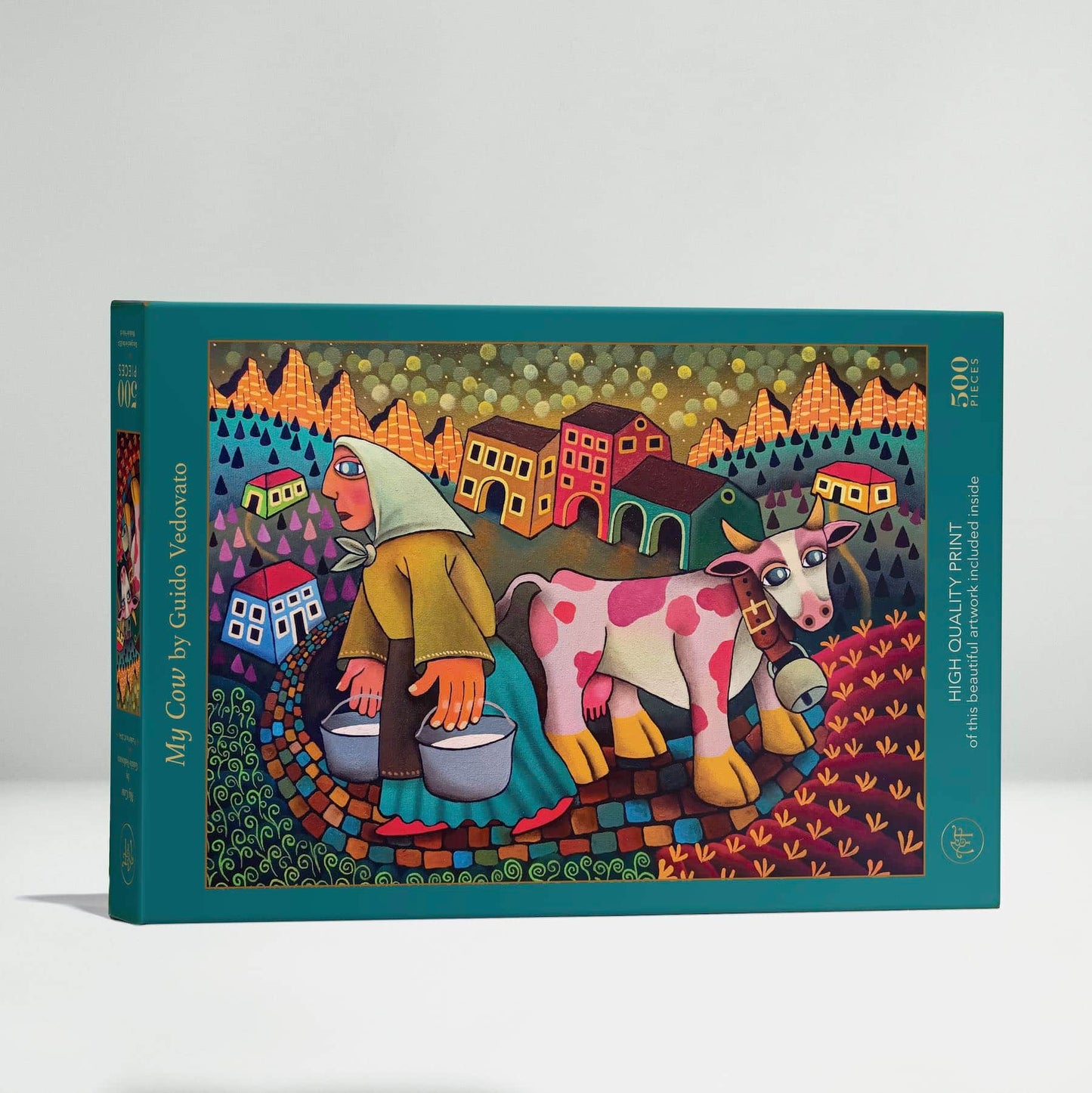 My Cow by Guido Vedovato, 500 Piece Puzzle