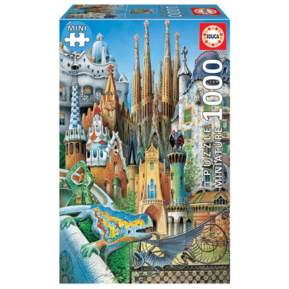 Gaudí collage, The World's Smallest 1000-Piece Puzzle for Adults
