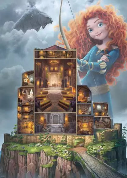 Disney Castles: Merida, 1000 Piece Puzzle