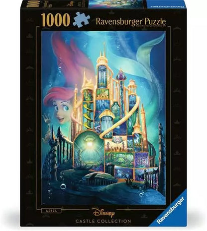 Disney Castles - Ariel, 1000 Piece Puzzle