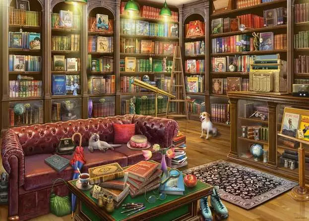 The Reading Room by Eduard, 1000 Piece Puzzle