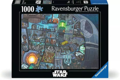 Star Wars - Where's Wookiee, 1000 Piece Puzzle
